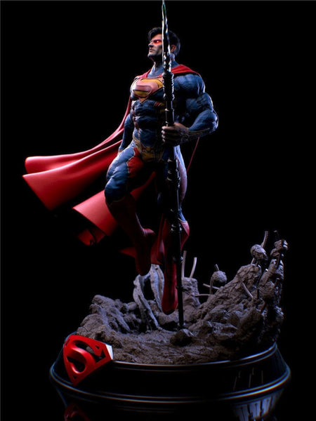 Superman Statue 3D model ready print