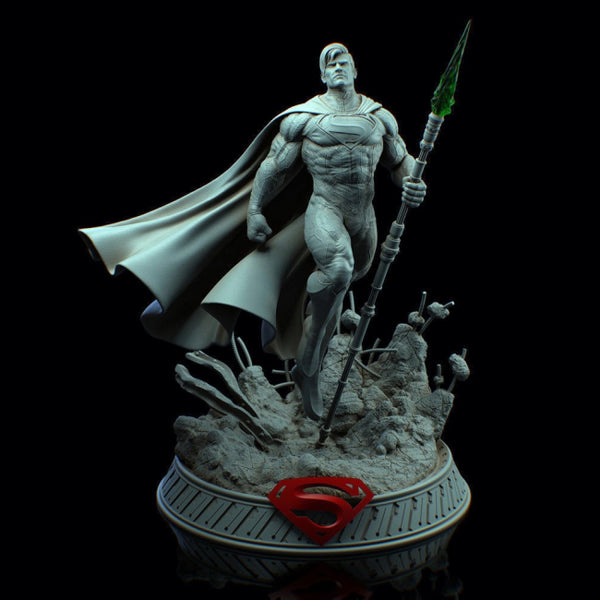 Superman Statue 3D model ready print – 3DModel Pro