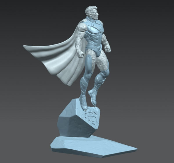 Superman miniatures 3D model ready print