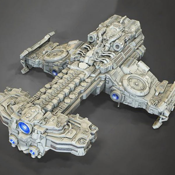 Terran Battlecruiser StarCraft Spaceship 3D Printer model