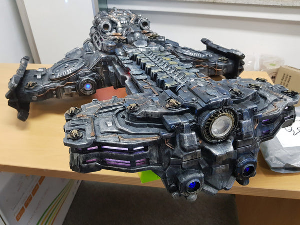 Terran Battlecruiser StarCraft Spaceship 3D Printer model