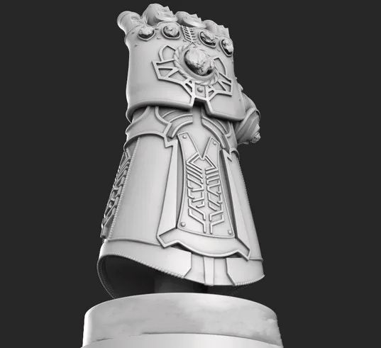 Thanos Infinity Gauntlet 3D model for 3D Printing