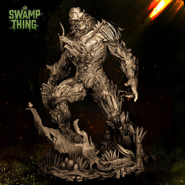 The Swamp Thing 3D Model Ready to Print