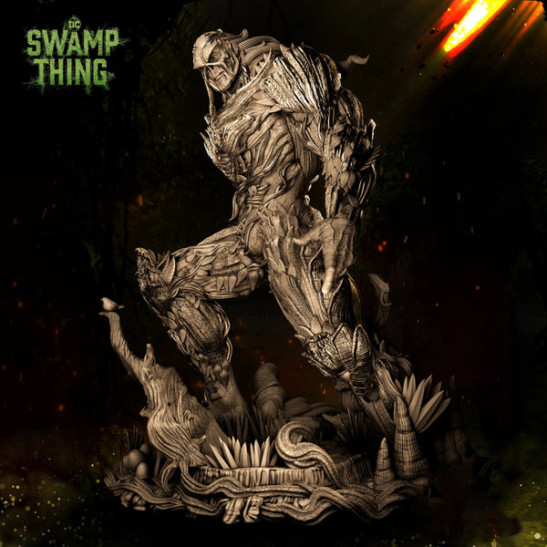 The Swamp Thing 3D Model Ready to Print