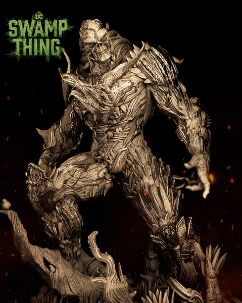 The Swamp Thing 3D Model Ready to Print