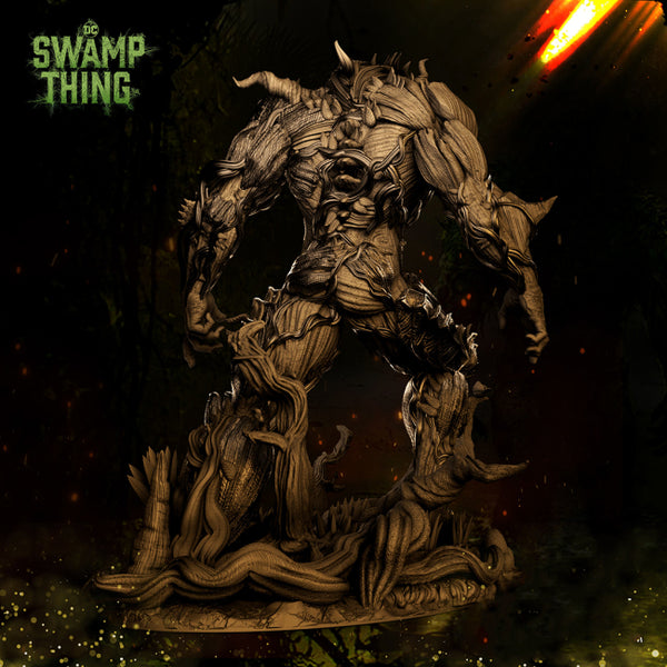 The Swamp Thing 3D Model Ready to Print