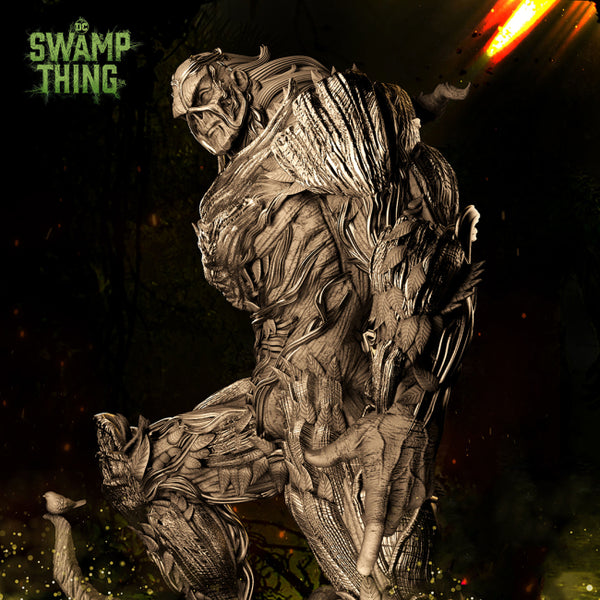 The Swamp Thing 3D Model Ready to Print