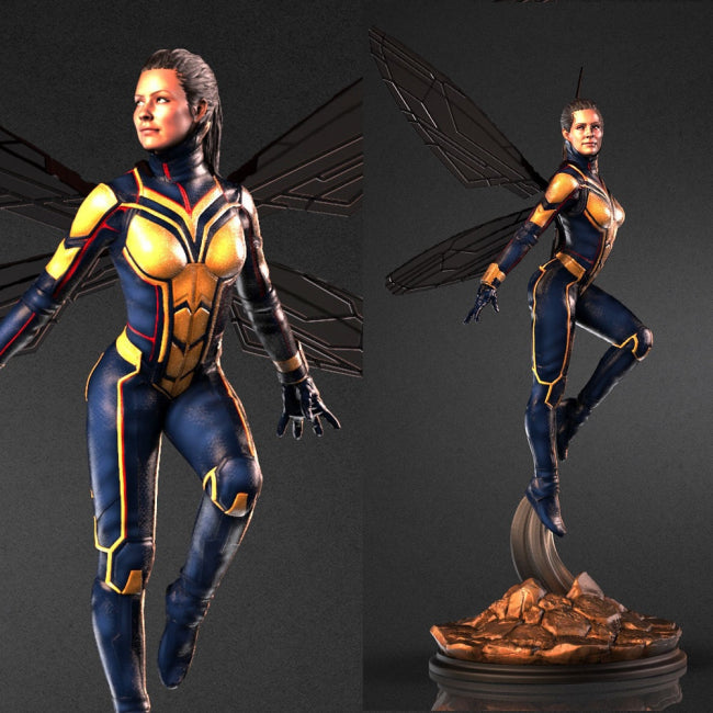 The Wasp 3D Model Ready to Print STL