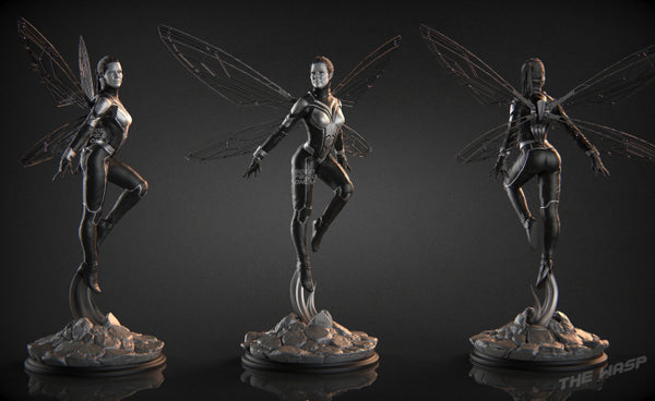 The Wasp 3D Model Ready to Print STL