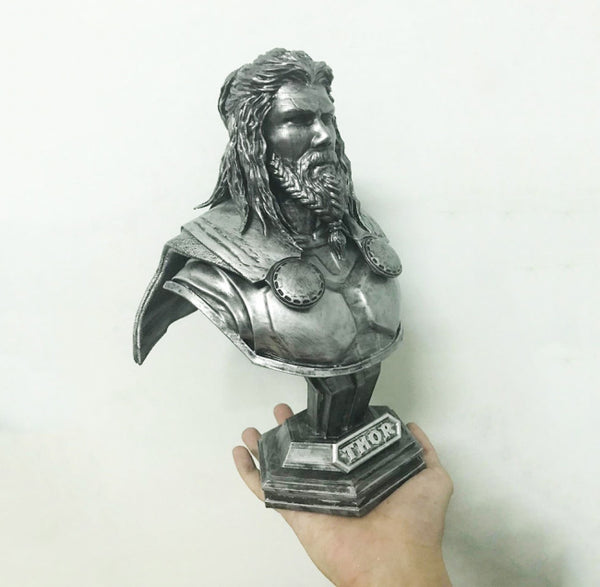 Thor Long Hair Bust Avengers Endgame 3D Model Ready to Print STL