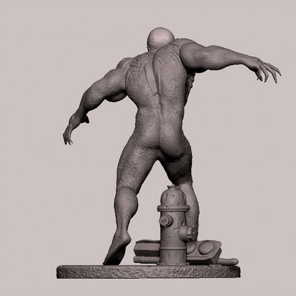 Ultimate Venom Statue 3D Model Ready to Print STL