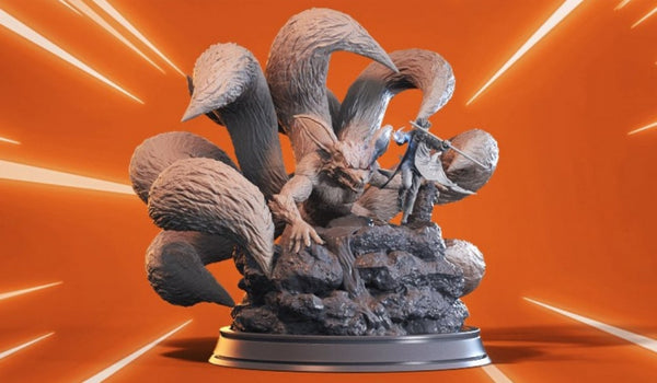 Uzumaki Naruto 3D model STL for 3D Print CNC Carving Relief