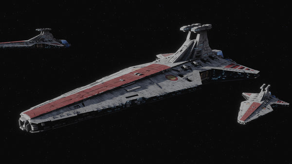 Venator-class Star Destroyer 3D model