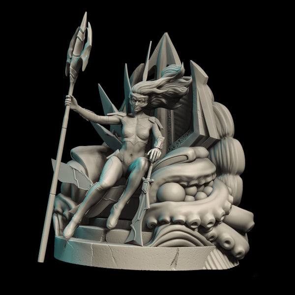 Wave Pearl Pangan Marvel Comics 3D Model Ready to Print