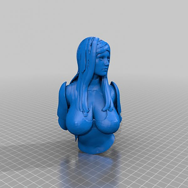 Women Space Trooper 3d model for 3D Printing