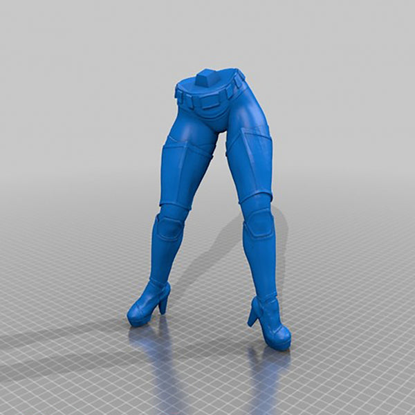 Women Space Trooper 3d model for 3D Printing