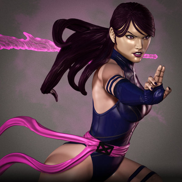 X-Men Psylocke 3D Model Ready to Print STL