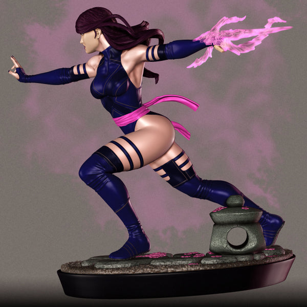 X-Men Psylocke 3D Model Ready to Print STL